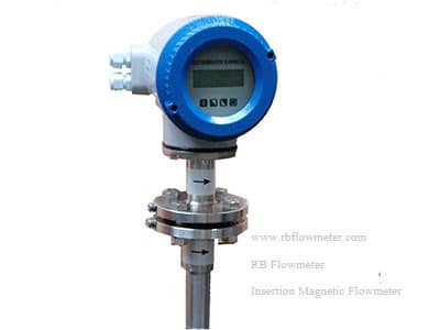 Insertion Magnetic flow meter